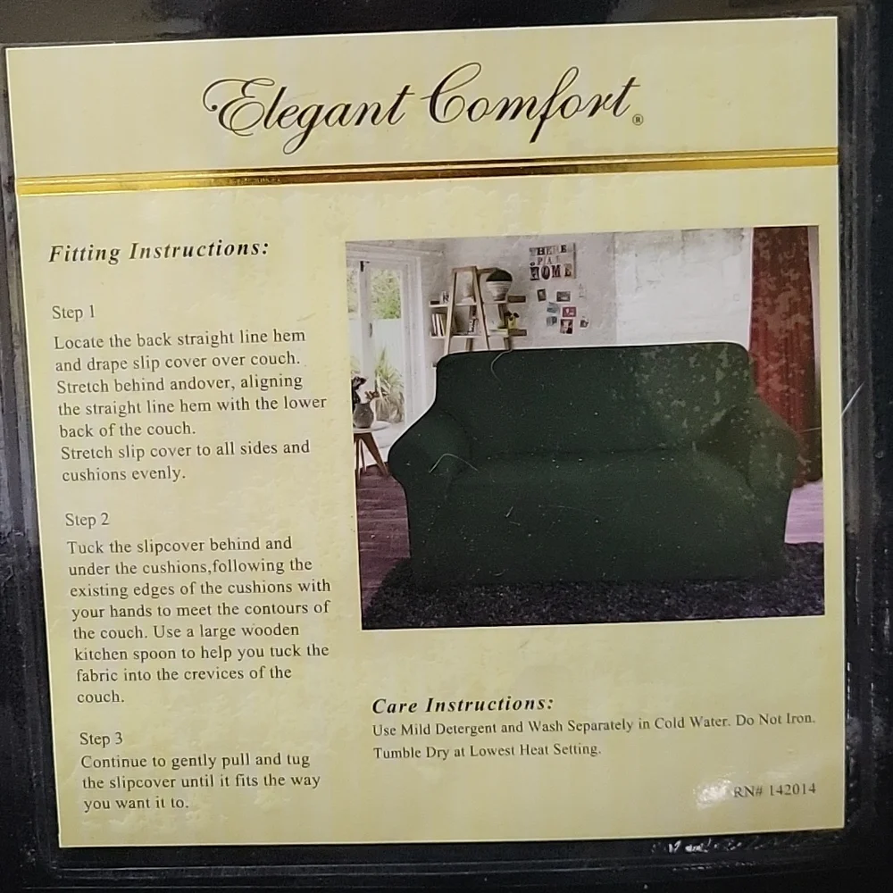 Elegant Comfort NIP Sofa Cover